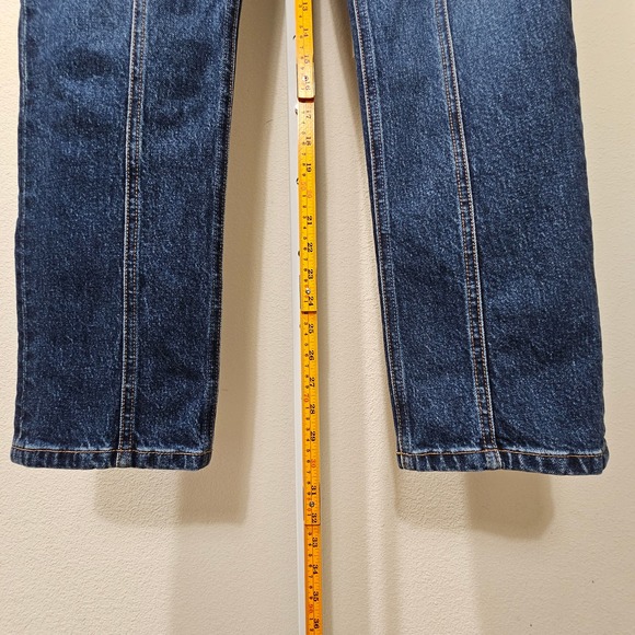 REFORMATION Women's Amie Seamed High Rise Skinny Jeans Sz 28 - Picture 13 of 15